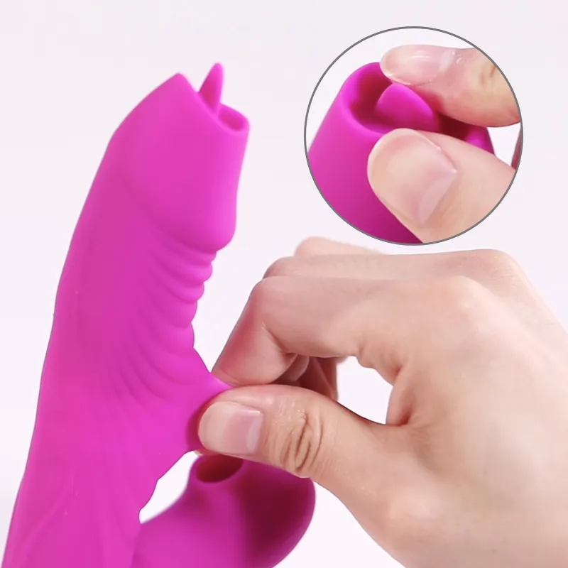 Dương vật giả rung - ngoáy - liếm - hút Fox V30 duong vat gia rung ngoay liem hut fox v30