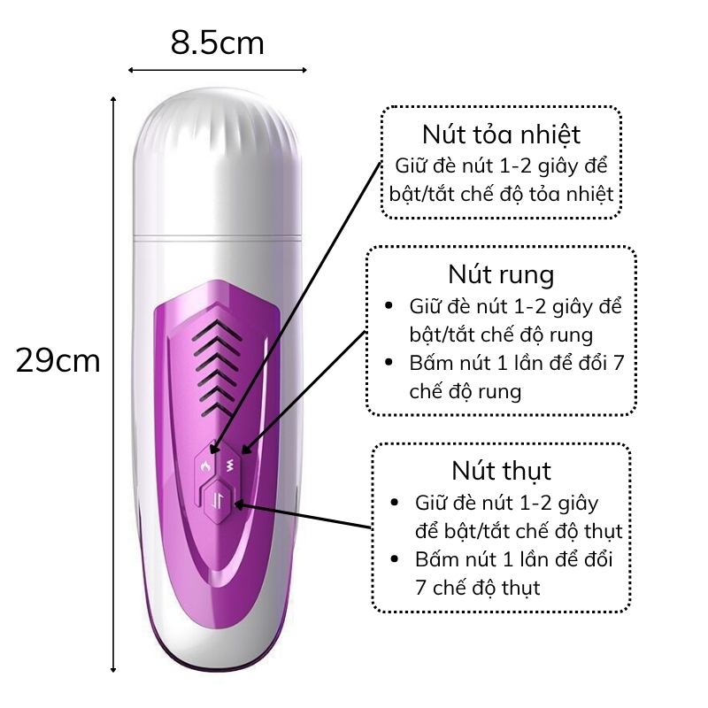 Âm đạo giả sục tự động Dibe am dao gia suc tu dong dibe