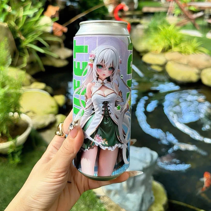 Cốc thủ dâm hình lon nước Jiuai Rainbow Girl