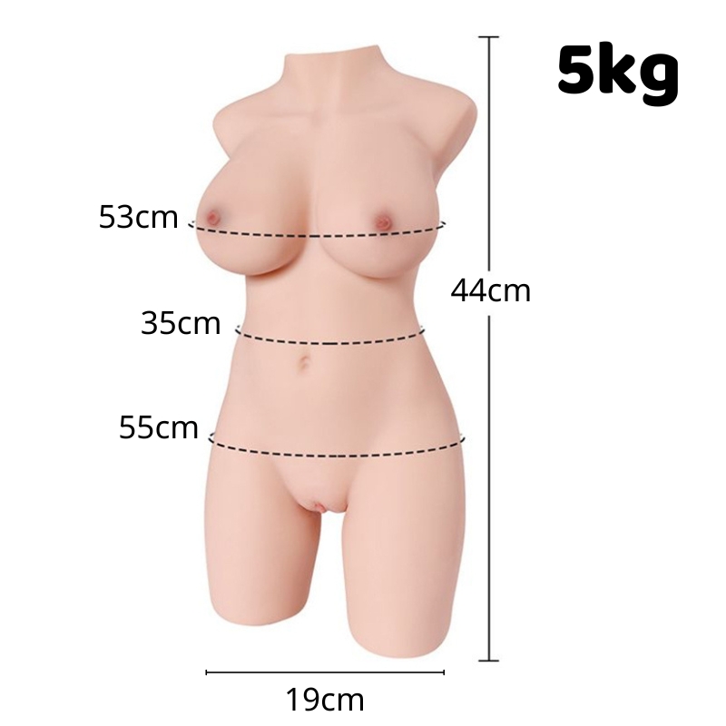 Âm đạo giả co bóp có khung xương Jiuai Nami 5kg