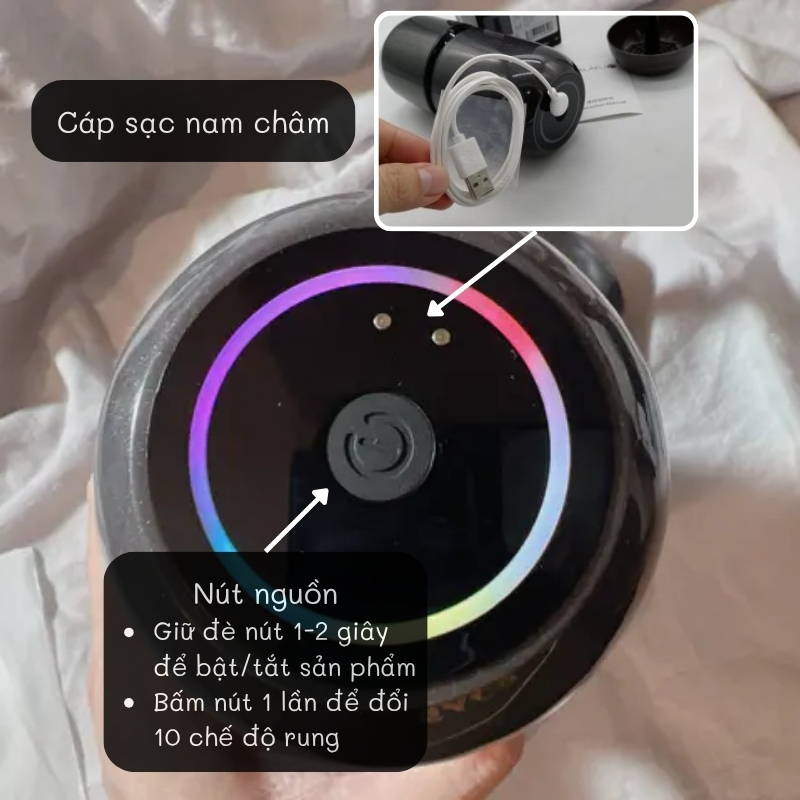 Cốc thủ dâm điều khiển app Galaku Rotating Suck