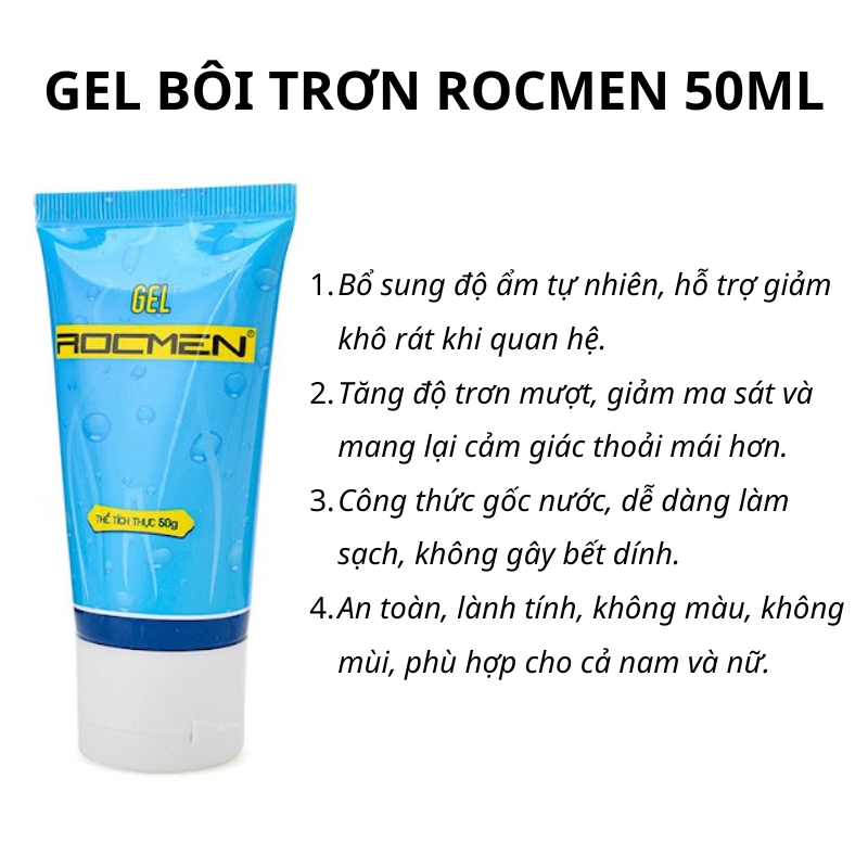 Gel bôi trơn Rocmen
